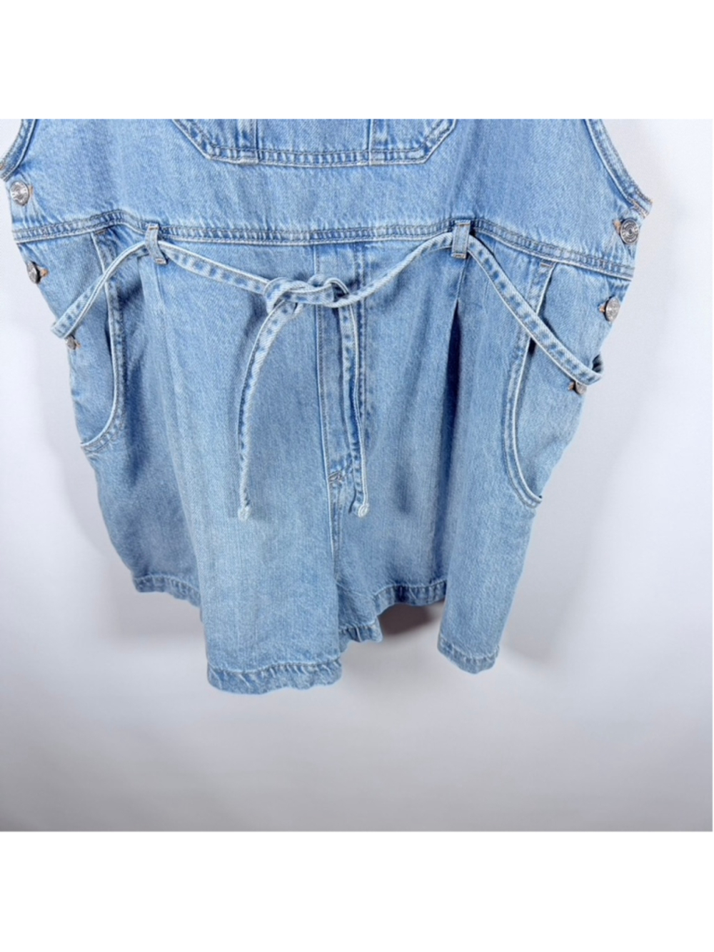 M Jeans Maurices Denim Shorts Jumpsuit Shortall Overalls 100% Cotton Size XXL - Picture 3 of 11